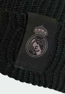 Adidas Performance REAL MADRID - Beanie - Black -adidas Performance Shop f47c432d6dd74a1fa4093e23230dd559