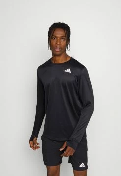Adidas Performance LONG SLEEVE - Long Sleeved Top - Black/reflective Silver -adidas Performance Shop f491c5cb317b4bd58a25b2e2a48452fa