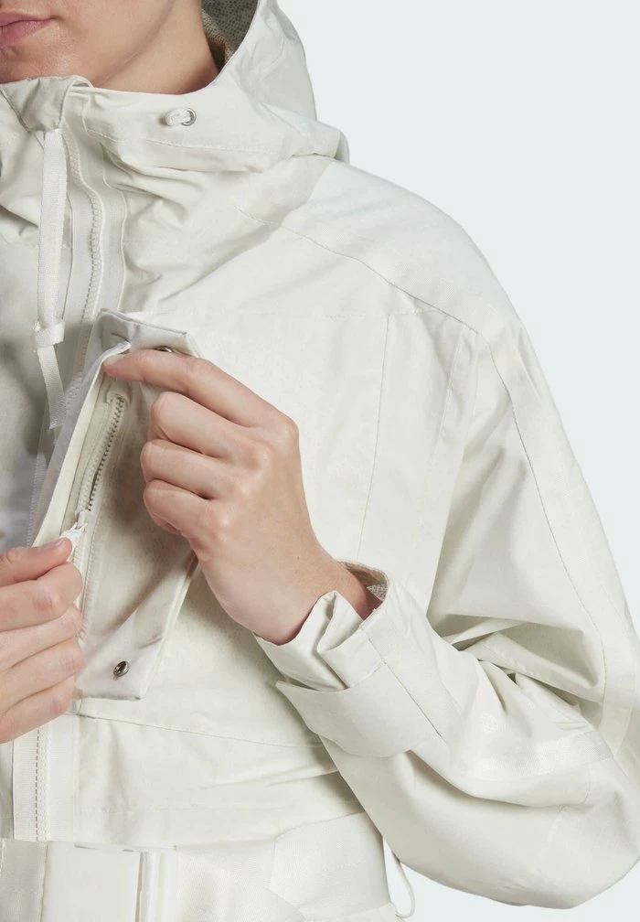 Adidas Performance TERREX CT XPLORIC RAIN.RDY - Parka - White 7 Adidas Performance TERREX CT XPLORIC RAIN.RDY - Parka - White - Image 5