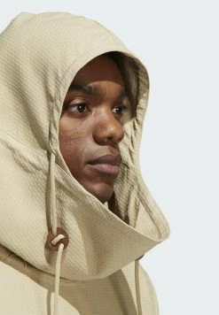 Adidas Performance CROSS ANORAK - Long Sleeved Top - Beige -adidas Performance Shop f50dda5c80ea4fdbaf7814ba7cb2992d