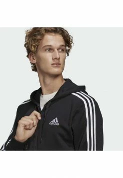 Adidas Performance ESSENTIALS FRENCH TERRY 3-STRIPES FULL-ZIP HOODIE - Zip-up Sweatshirt - Black 12 Adidas Performance ESSENTIALS FRENCH TERRY 3-STRIPES FULL-ZIP HOODIE - Zip-up Sweatshirt - Black -adidas Performance Shop f5250789b6474a60a4531a8299d2650c