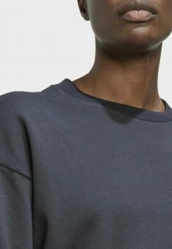 Adidas Performance STUDIO LOUNGE LOOSE - Sweatshirt - Grey -adidas Performance Shop f5e595e289ea470d9e71b25f33ce41bb