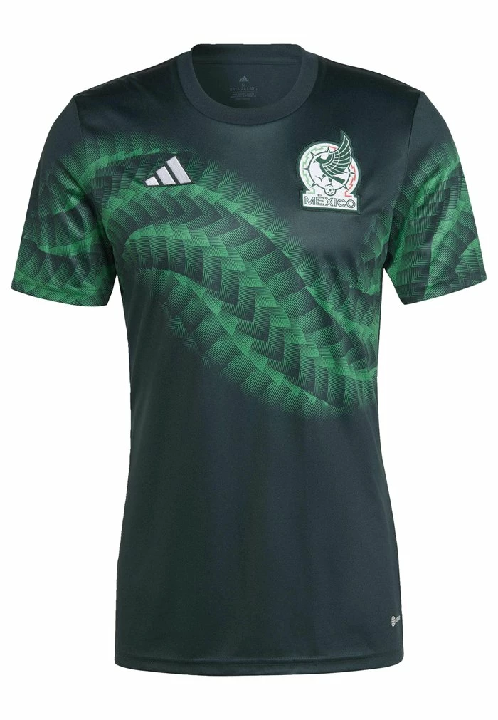 Adidas Performance MEXICO FMF PREMATCH SHIRT - Football Shirt - Green Night Vivid Green 7 Adidas Performance MEXICO FMF PREMATCH SHIRT - Football Shirt - Green Night Vivid Green - Image 5