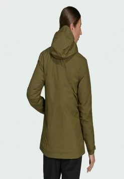 Adidas Performance TERREX MULTI RAIN.RDY INSULATED TWO-LAYER RAIN - Waterproof Jacket - Khaki -adidas Performance Shop f639a167aeab47959221791323149226