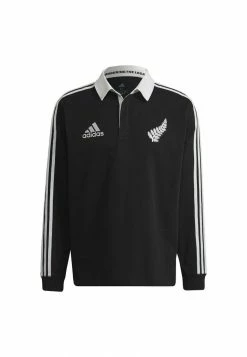 Adidas Performance ALL BLACKS RUGBY FED NEW ZEALAND - Polo Shirt - Black -adidas Performance Shop f658fc54e3584811a658cef59f7ee5f5