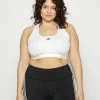 Adidas Performance ADIDAS POWERREACT MEDIUM-SUPPORT PLUS SIZE - Medium Support Sports Bra - White -adidas Performance Shop f660d7399df549f98f1ad22dadaeb108