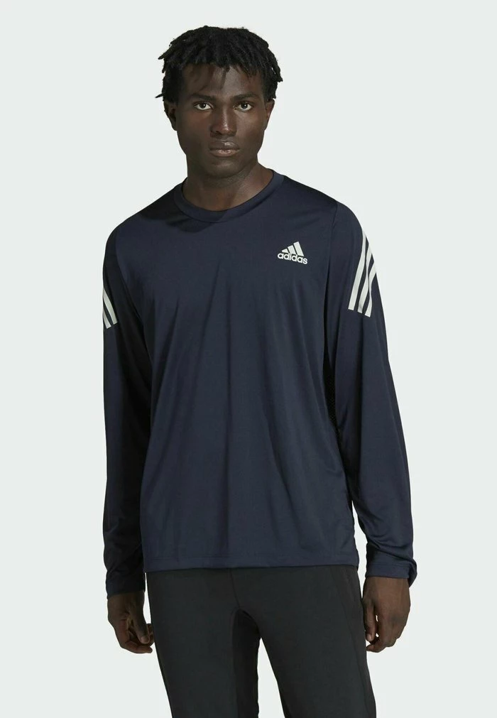 Adidas Performance M TI LS TEE - Long Sleeved Top - Legend Ink Linen Green 3 Adidas Performance M TI LS TEE - Long Sleeved Top - Legend Ink Linen Green