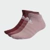 Adidas Performance 3 PAIRS - Trainer Socks - Brown/ Purple/ Red -adidas Performance Shop f68ca7d19d204fe29b8c6de37d5d2587