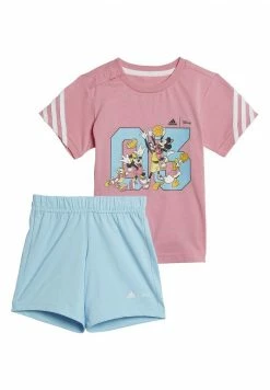 Adidas Performance DISNEY MICKEY MOUSE SUIT UNISEX SET - Shorts - Pink/white