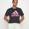 Adidas Performance UFORU - Print T-shirt - Black -adidas Performance Shop f6d09f05d30845b386f811b84eef2e9b