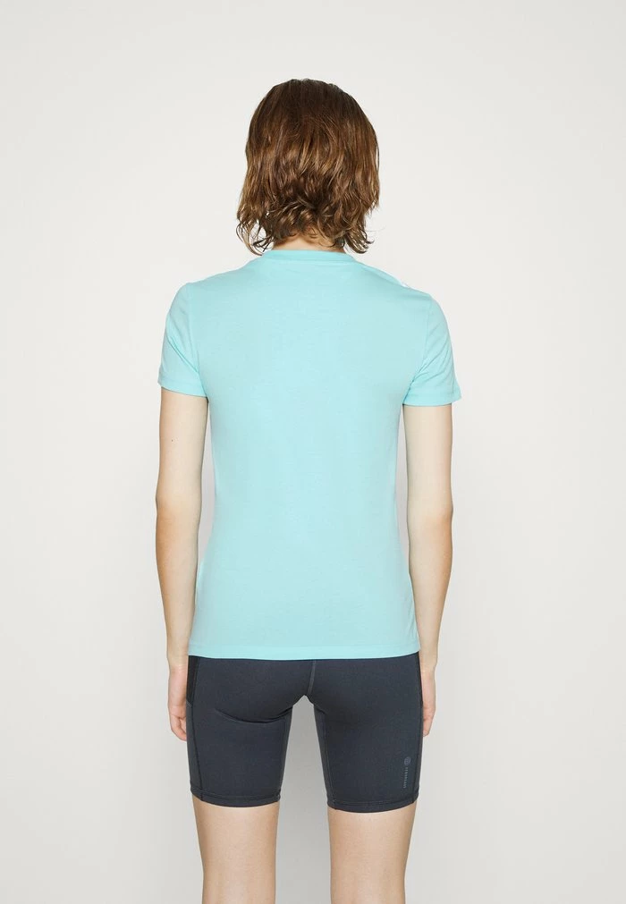 Adidas Performance Print T-shirt - Bliss Blue/white 5 Adidas Performance Print T-shirt - Bliss Blue/white - Image 3