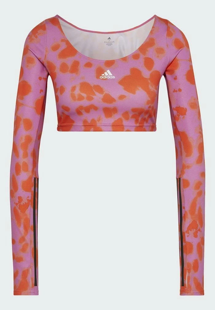 Adidas Performance HYPERGLAM CUT - Long Sleeved Top - Pulse Lilac Black 8 Adidas Performance HYPERGLAM CUT - Long Sleeved Top - Pulse Lilac Black - Image 6