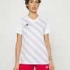 Adidas Performance ENTRADA - Sports T-shirt - White/team Light Grey -adidas Performance Shop f88101a9747347a0b8905b383716fd7e