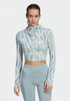 Adidas Performance RI 3B AOP LS - Zip-up Sweatshirt - Grey