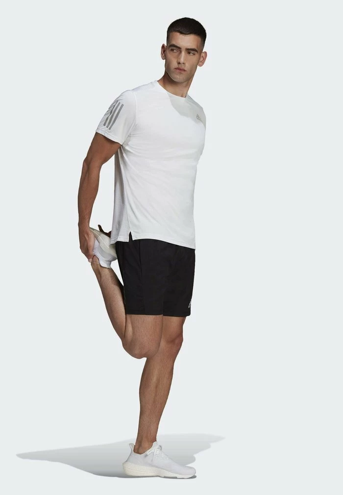 Adidas Performance Print T-shirt - White 4 Adidas Performance Print T-shirt - White - Image 2