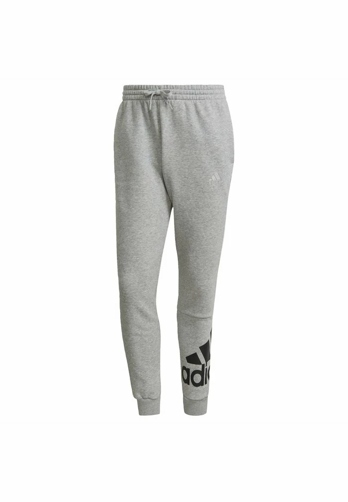 Adidas Performance ESSENTIALS FLEECE TAPERED CUFF LOGO - Tracksuit Bottoms - Grey 8 Adidas Performance ESSENTIALS FLEECE TAPERED CUFF LOGO - Tracksuit Bottoms - Grey - Image 6