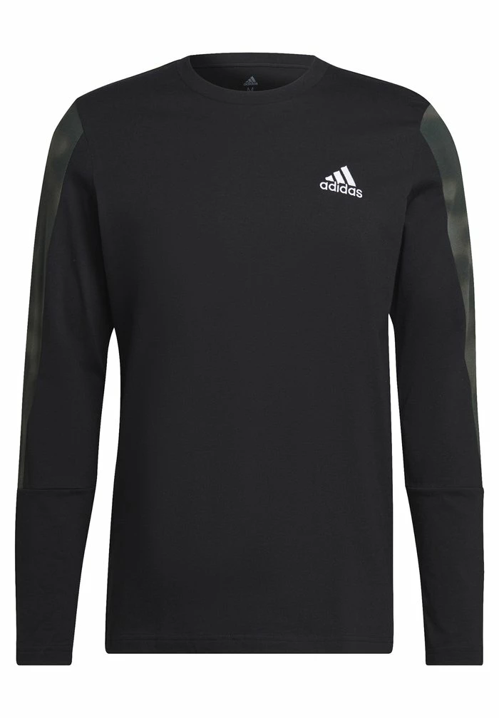 Adidas Performance CAMO - Long Sleeved Top - Black/white 9 Adidas Performance CAMO - Long Sleeved Top - Black/white - Image 7