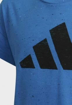 Adidas Performance BAR TEE - Print T-shirt - Blue 9 Adidas Performance BAR TEE - Print T-shirt - Blue -adidas Performance Shop f95db2dfcd204abfaf9f6f9dca0f2cbe