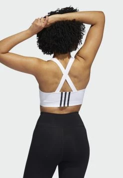 Adidas Performance IMPACT LUXE - Sports Bra - White -adidas Performance Shop f96f5456f681436597d2b15bc1070bd7