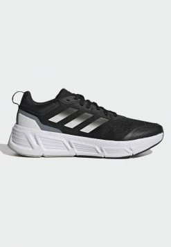 Adidas Performance QUESTAR - Neutral Running Shoes - Black/white/grey -adidas Performance Shop f99965cdc8ad43d5bb0847e4bf96c5d2