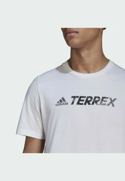 Adidas Performance TX LOGO - Print T-shirt - White -adidas Performance Shop fa5fea69ab5d441eb1cf816d8964a668