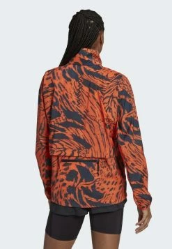 Adidas Performance FAST ALL OVERSIZE PRINTED - Training Jacket - Semi Impact Orange Legend Ink -adidas Performance Shop faf37e1430ff4464833bb680dde77058