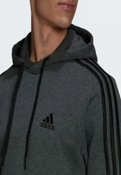 Adidas Performance ESSENTIALS 3-STREIFEN - Hoodie - Grey 9 Adidas Performance ESSENTIALS 3-STREIFEN - Hoodie - Grey -adidas Performance Shop fb10a508e9af43949702ccb9c2fdb0a3