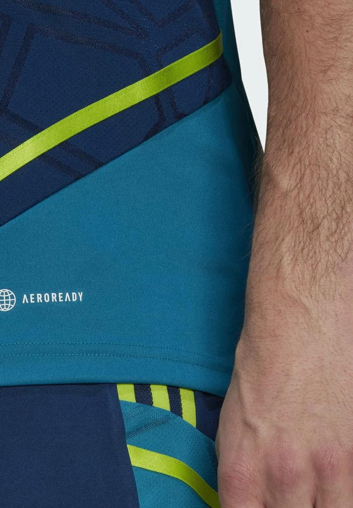 Adidas Performance JUVENTUS TURIN TRAININGS - Sports T-shirt - Active Teal 8 Adidas Performance JUVENTUS TURIN TRAININGS - Sports T-shirt - Active Teal - Image 6