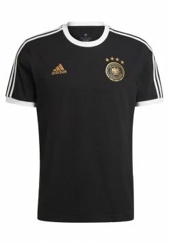 Adidas Performance DEUTSCHLAND DFB DNA 3S TEE - National Team Wear - Black White -adidas Performance Shop fb3ee4ed548346ec8cab6a0fc2998486