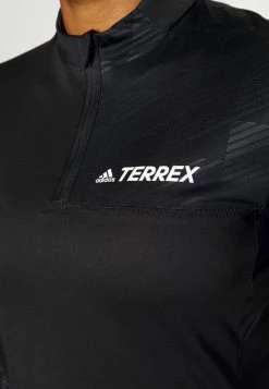 Adidas Performance W MT HALF ZI LS - Long Sleeved Top - Black -adidas Performance Shop fb66825a5f954877aa0bb4d09a4145cd