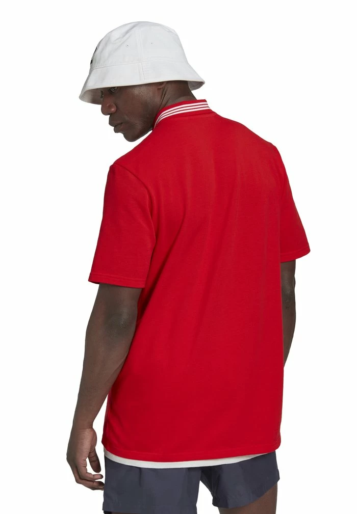 Adidas Performance FC BAYERN MÜNCHEN POLO - Club Wear - Red 5 Adidas Performance FC BAYERN MÜNCHEN POLO - Club Wear - Red - Image 3