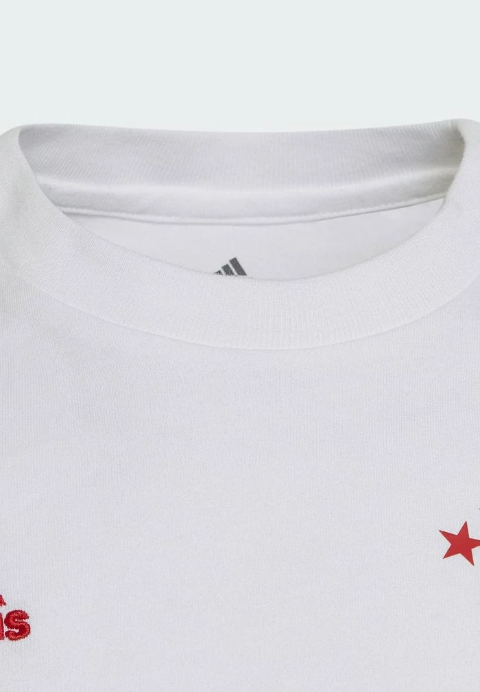 Adidas Performance Print T-shirt - White 5 Adidas Performance Print T-shirt - White - Image 3