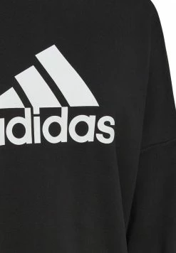 Adidas Performance W FI BOS CREW - Sweatshirt - Black -adidas Performance Shop fc6da2a0dfdb4ac797c47963e80abf77