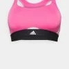 Adidas Performance Medium Support Sports Bra - Pulse Magenta/white