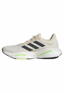Adidas Performance SOLARGLIDE 5 - Neutral Running Shoes - Ecru Tint Carbon Solar Green