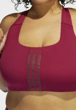 Adidas Performance DEPORTIVO - Medium Support Sports Bra - Red -adidas Performance Shop fcff08720cde404c90ab7a44bd66513b