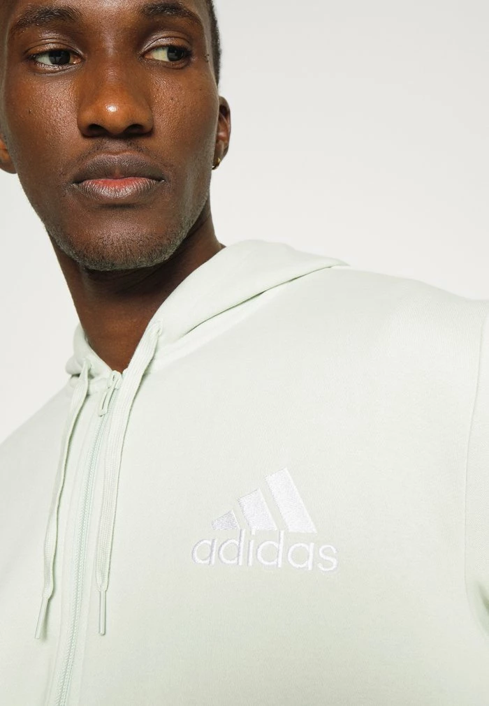 Adidas Performance Zip-up Sweatshirt - Linen Green/almost Yellow 7 Adidas Performance Zip-up Sweatshirt - Linen Green/almost Yellow - Image 5