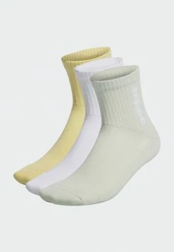 Adidas Performance HALF CUSHIONED 3 PACK - Sports Socks - Yellow -adidas Performance Shop fd8205875d094cb59dc8da7e9520c0f5