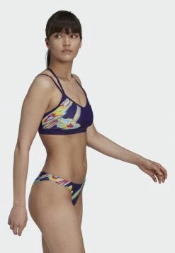 Adidas Performance POSITIVISEA - Light Support Sports Bra - Purple -adidas Performance Shop fd9c088fb9864dd7852a943ff616b81e