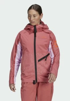 Adidas Performance TERREX UTILITAS RAIN - Outdoor Jacket - Red