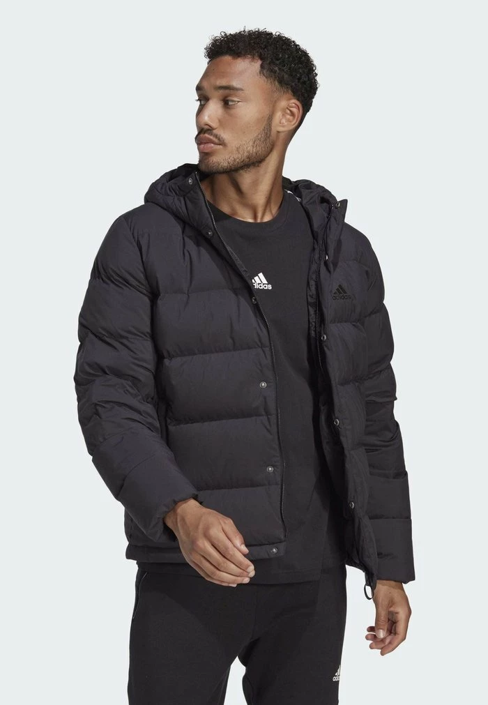 Adidas Performance HELIONIC - Down Jacket - Black Black 3 Adidas Performance HELIONIC - Down Jacket - Black Black