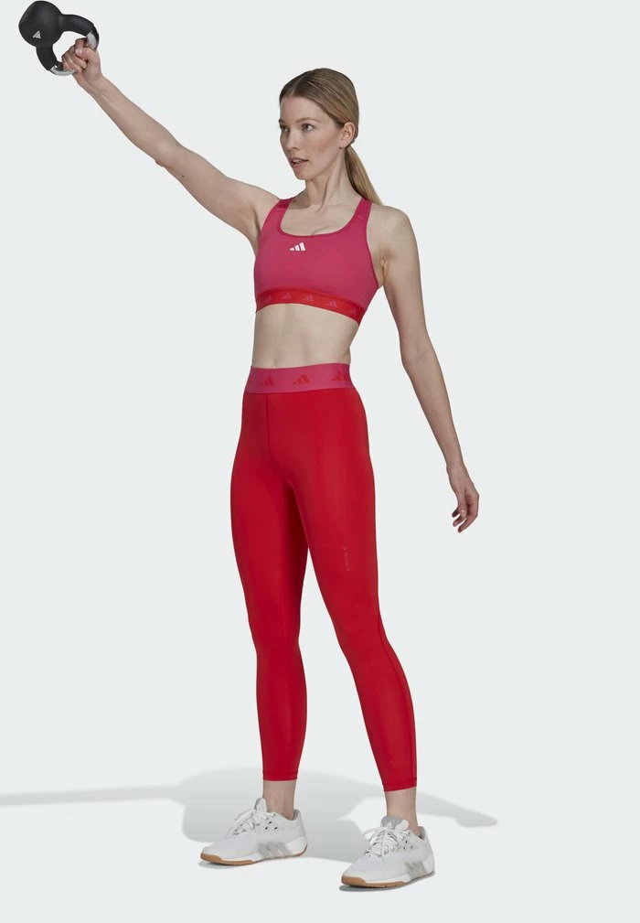 Adidas Performance Leggings - Vivid Red/team Real Magenta 3 Adidas Performance Leggings - Vivid Red/team Real Magenta