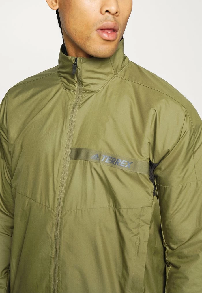 Adidas Performance WIND - Outdoor Jacket - Focus Olive 9 Adidas Performance WIND - Outdoor Jacket - Focus Olive - Image 7