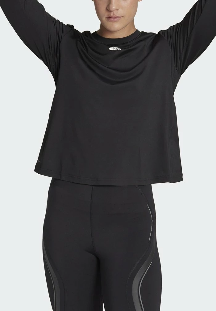 Adidas Performance Print T-shirt - Black/white 7 Adidas Performance Print T-shirt - Black/white - Image 5