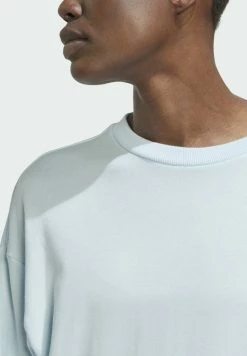 Adidas Performance STUDIO LOUNGE LOOSE - Sweatshirt - Blue -adidas Performance Shop fec9d56a929f49d1ba0ee97eddc02e8b