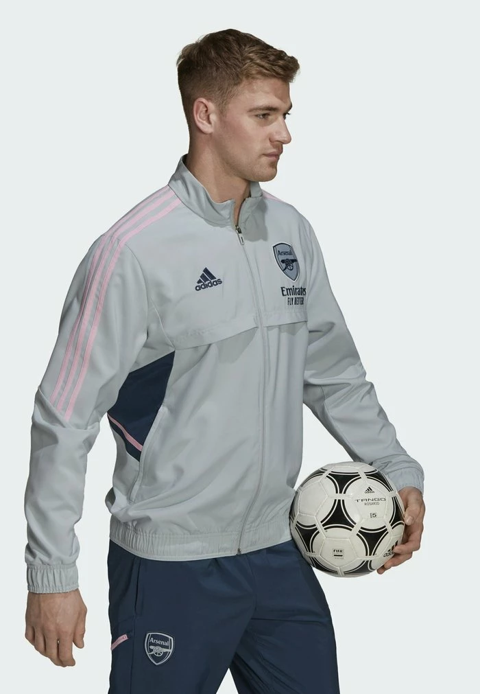 Adidas Performance ARSENAL LONDON PRESENTATION - Training Jacket - Grey 8 Adidas Performance ARSENAL LONDON PRESENTATION - Training Jacket - Grey - Image 6
