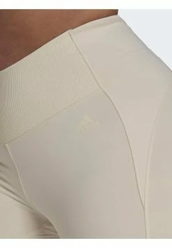 Adidas Performance HYPERGLAM - Leggings - Trousers - Beige -adidas Performance Shop ff5a10162cba425f92087647b5660e9c