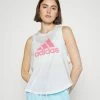 Adidas Performance BLUVQ3 TRAINING - Top - White/bliss Pink -adidas Performance Shop ffafef6bae0d44d085210c1e921f5b17