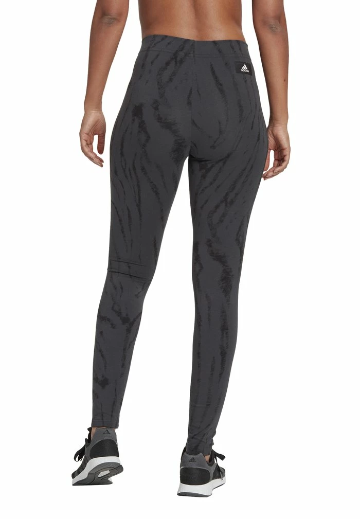 Adidas Performance FUTURE ICON ANIMAL PRINTED - Leggings - Carbon 4 Adidas Performance FUTURE ICON ANIMAL PRINTED - Leggings - Carbon - Image 2
